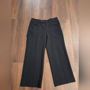 Zara Classic Wide Leg  Black Women's Trousers